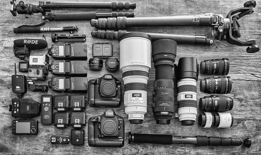 Apparatuur Ernst Dirksen Fotografie